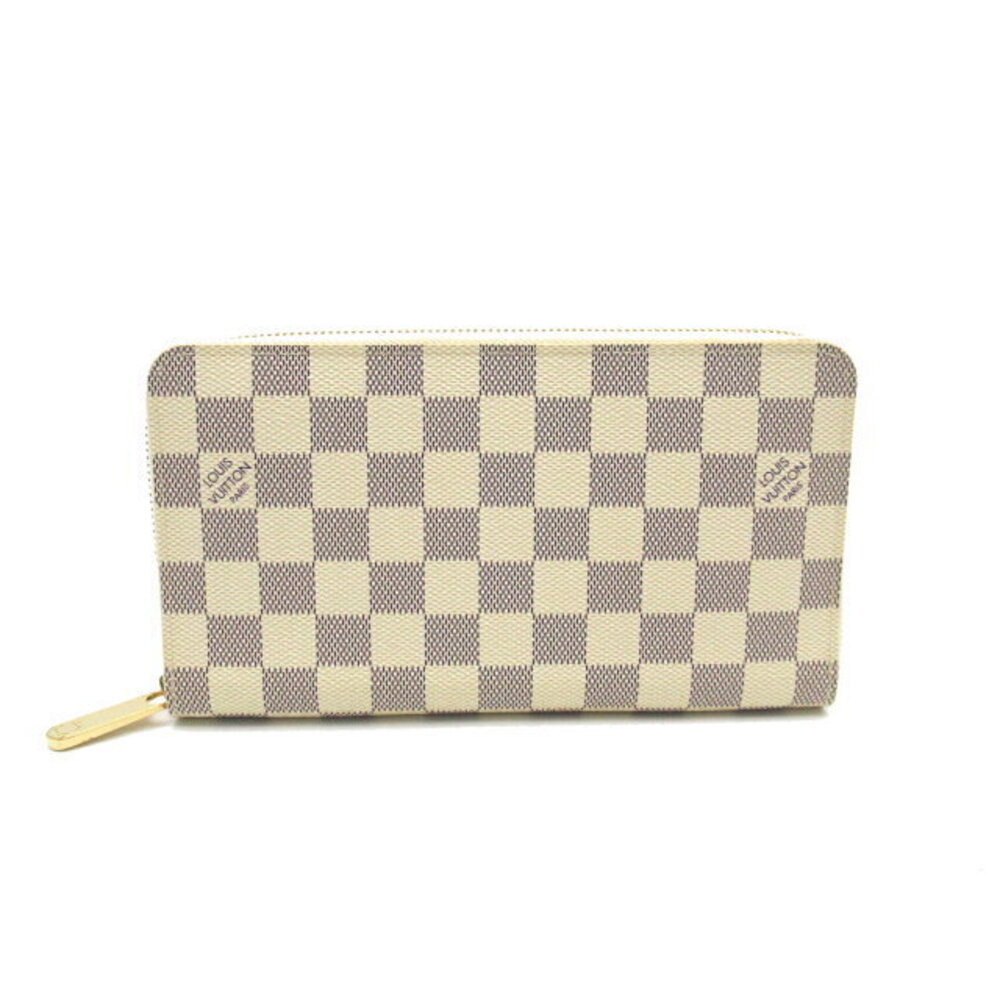 Louis Vuitton Zippy Organizer Long Wallet Azur Ivory White